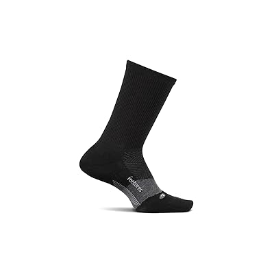 Feetures Merino 10 Ultra Light Mini Crew Crew Cut Socks Shoes Charcoal 1