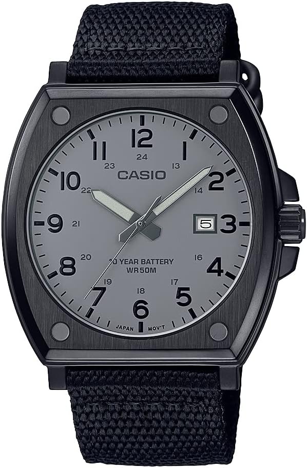 Casio Mens Quartz 10-Year Battery Date Indicator Togo Ubuy