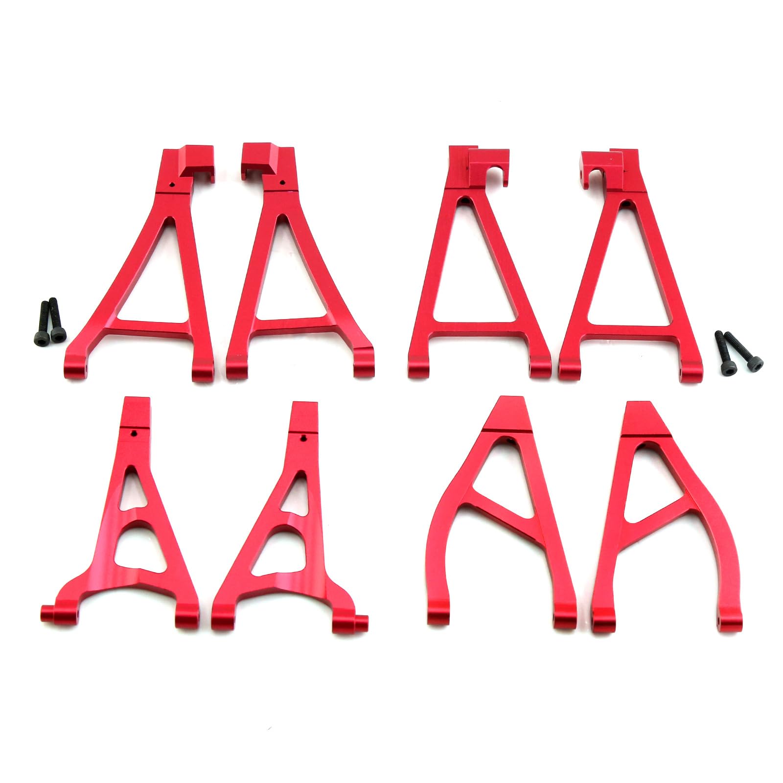 per 1/16 Traxxas Mini E-REVO Summit Alluminio Anteriore Braccio di Sospensione Superiore 7131 Blu