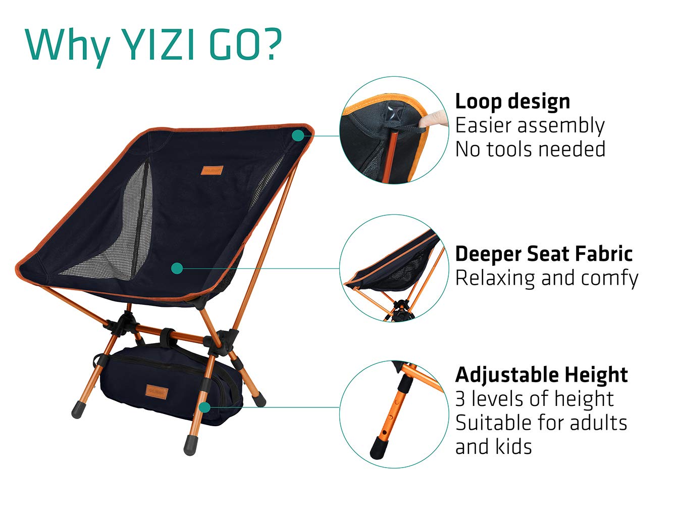 TREKOLOGY（トレコロジー）YIZI LITE 750超軽量キャンプチェア Amazon.co.jp: TREKOLOGY YIZI LITE 超軽量キャンプチェア