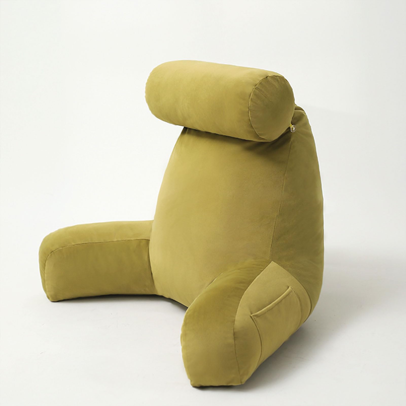 YKMYXZ support pillow， With Detachable Neck,WithSupport,Ergonomic Lumbar Support Cushion(Flow Yellow,75x40x40cm)