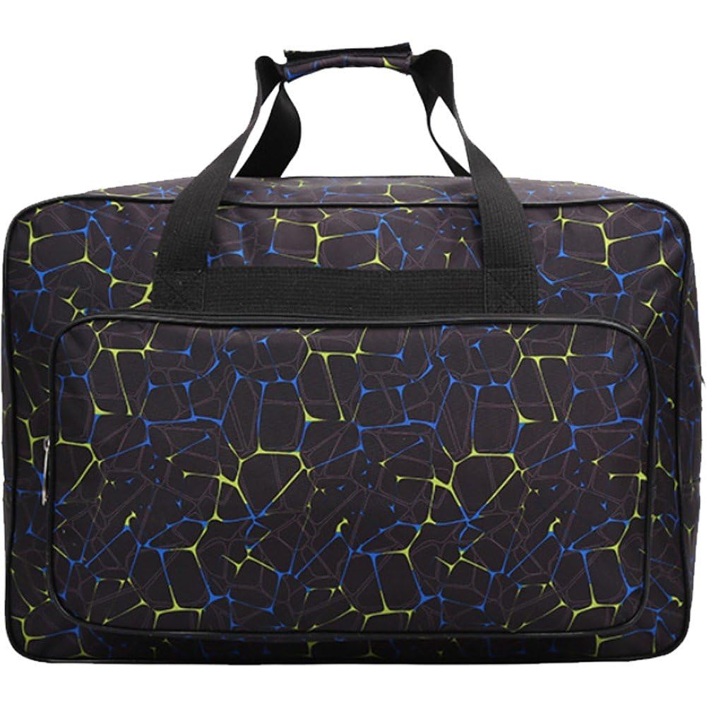 Estuche De Transporte Para Máquina De Coser Bolsa De Viaje Para Máquina De Coser Con Bolsillo Frontal Bolsa De Almacenamiento Bolsa De Almacenamiento Portátil Para Máquina De Coser Y Accesorios(negro)