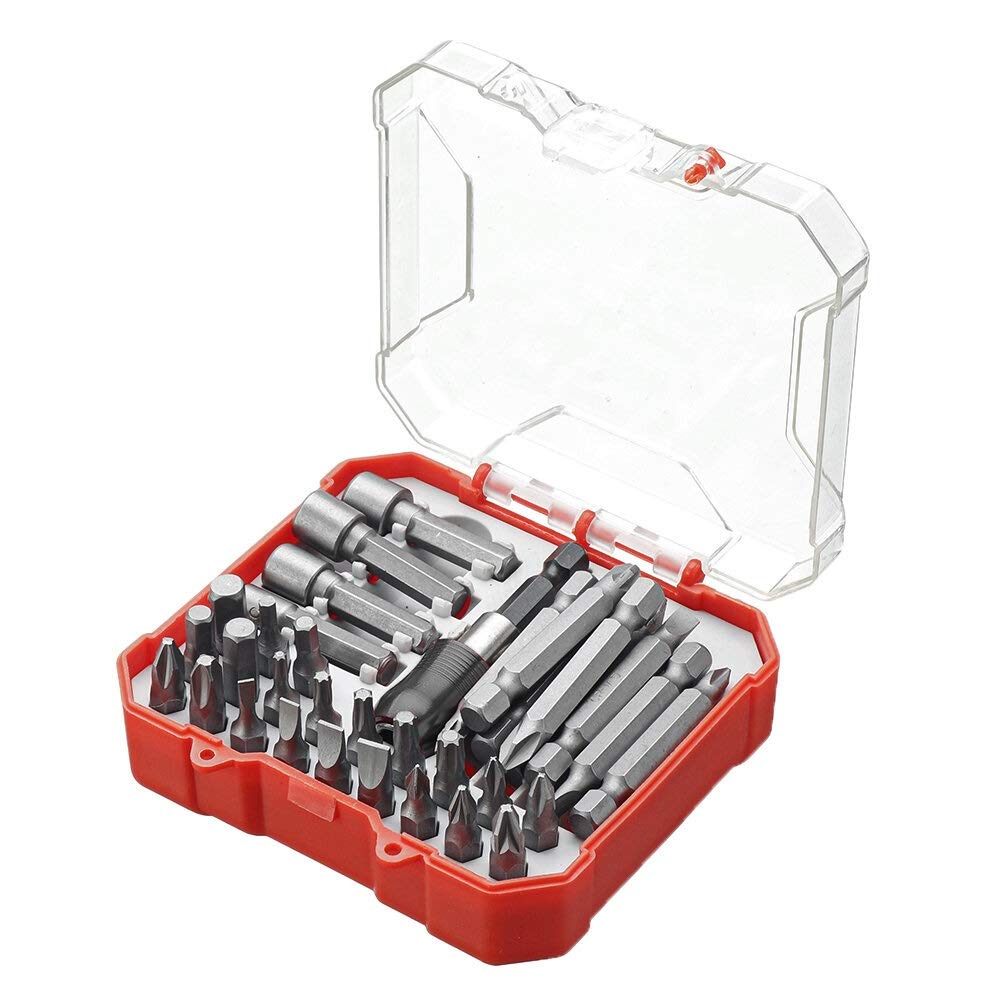 Tournevis bit set 34pcs pour fixer et réparer facilement vos meubles
