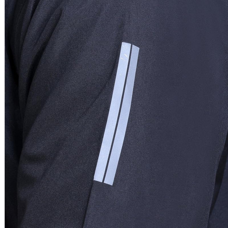 Image of TFA Mens Windcheater Jacket |Zip Closure| Sports Wear| Water Resistant |Rainy Season | Reflector