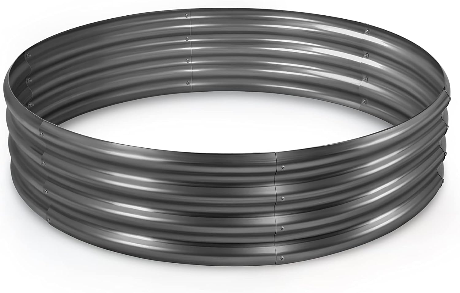 Land Guard Galvanized Raised Garden Bed Kit, Planter Boxes