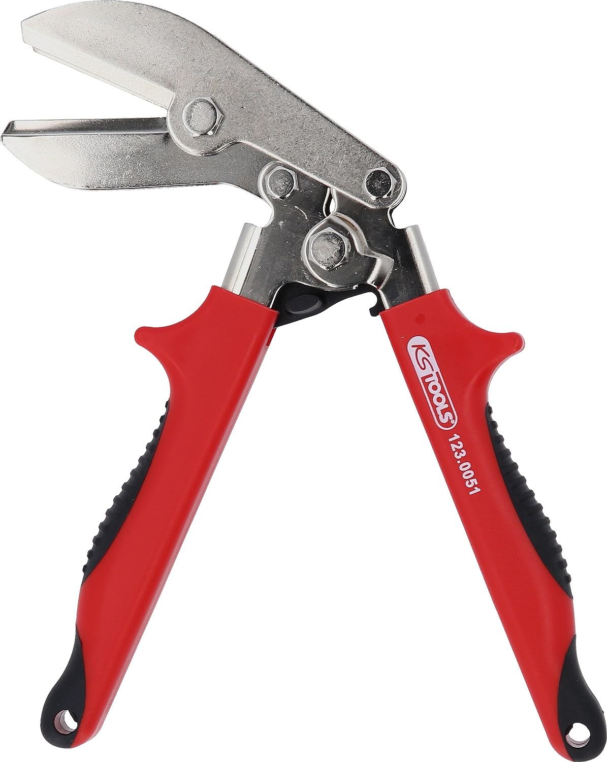 KS Tools 123.0051 Alicates para canalones, en ángulo, 225 mm