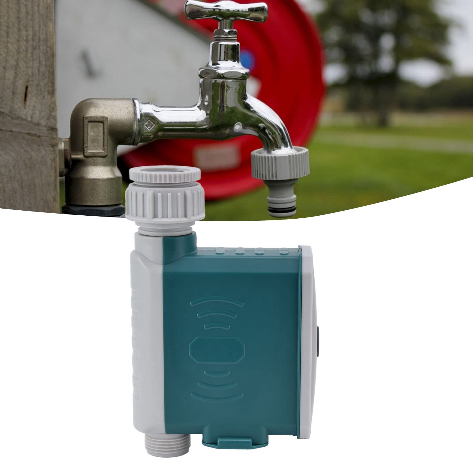 Irrigation Timer Controller, Garden Sprinkler APP Remote Control Valve Watering Hose Timer for Courtyards Balconies Family Green Walls