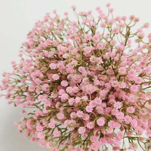 Miniatura 1 de 30 piezas de flores artificiales de aliento de bebé, ramos de gypsophila falsas flores de tacto real para decoración de boda, corona, arreglo