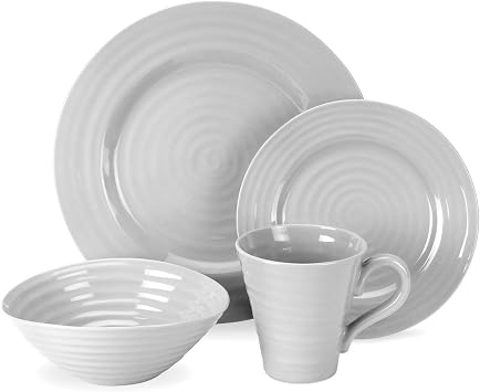 Portmeirion Table Set 4 Piece Gray