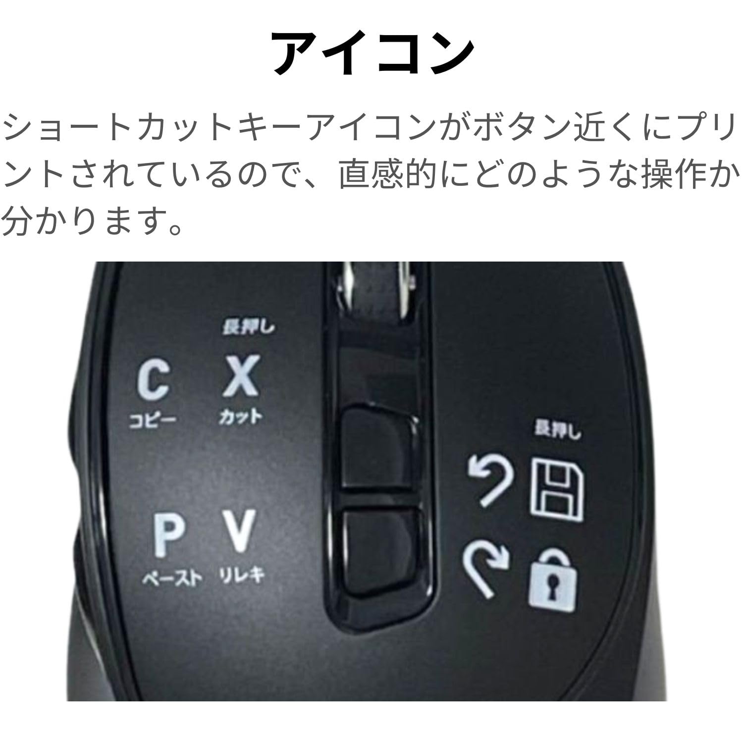 Amazon.co.jp: マイキーさん らくらくマウス 7ボタン 光学式 有線 USB