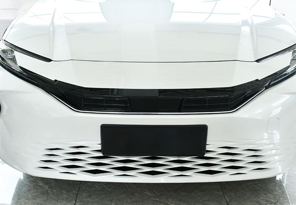 Front Hood Grill Cover Bonnet Trim Compatible With Toyota Camry 9TH GEN 2025 2026 Front Hood Bonnet Cover Trim Exterior Car Accessories ABS 3PCS(Glossy Black Style)