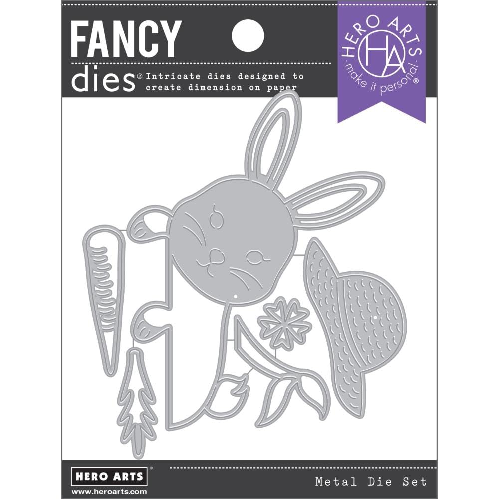 Peeking Bunny Fancy Die (D)