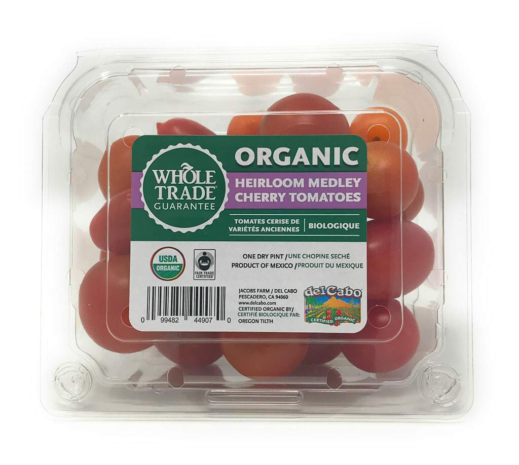 Del Cabo, Tomato Cherry Heirloom Organic, 16 Fl Oz