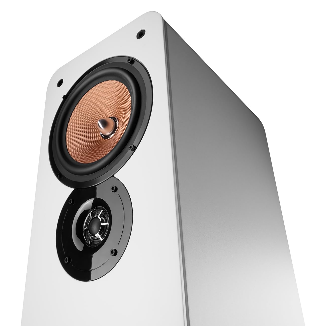 Teufel Ultima 40 Kombo 3 - HiFi Stereo Anlage mit Bluetooth und CD Receiver | WLAN, LAN, DAB+-FM Radio, USB-C, HDMI ARC CEC, 3-Wege-System, Umfangreiche Anschlussmöglichkeiten -Weiß
