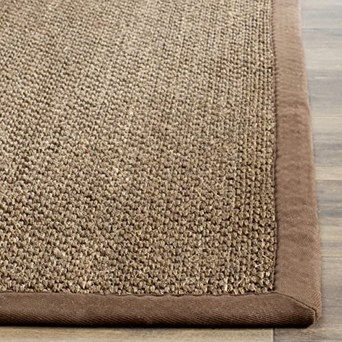 Tapete decorativo SAFAVIEH 3x5 de fibra natural miniatura 4