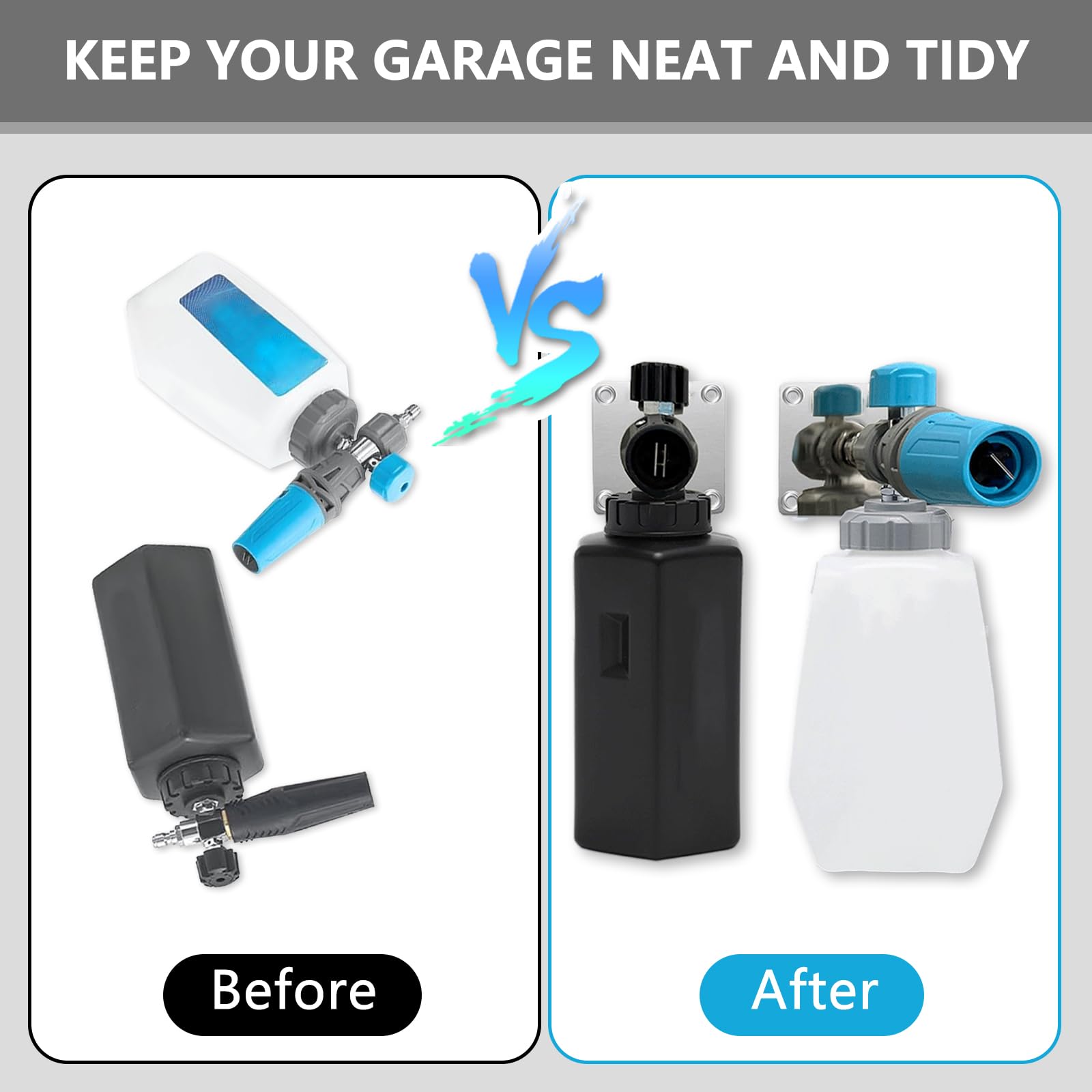 Amazon | 高圧洗浄機ガンホルダー 3個セット 壁掛け式 フォーム