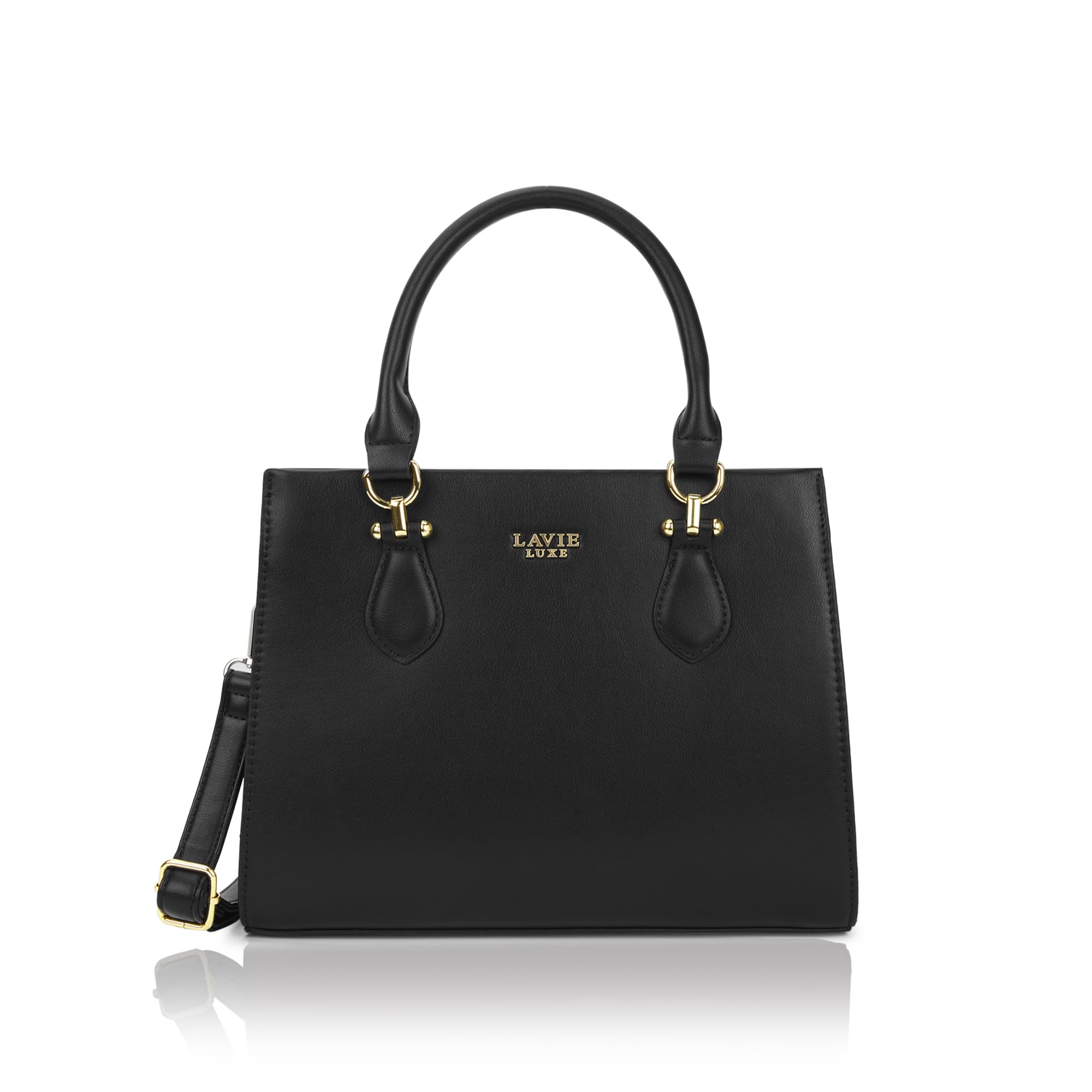 Women's Wella 3 Compartment Satchel Bag | Satchel Handbag for Work | Ladies purse | Stylish Shoulder Bag | Gift for Women-image-3