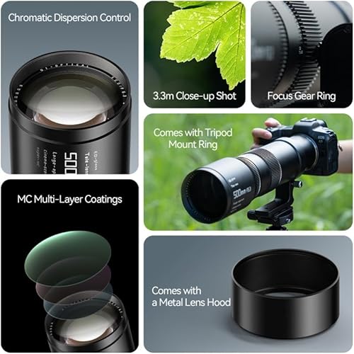 Teleobjetivo TTArtisan 500mm F6.3 para cámaras EOS EF - Fernando Cortés