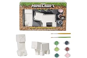 Minecraft Paint Your Own Figurines Arts and Crafts Set for Boys and Girls