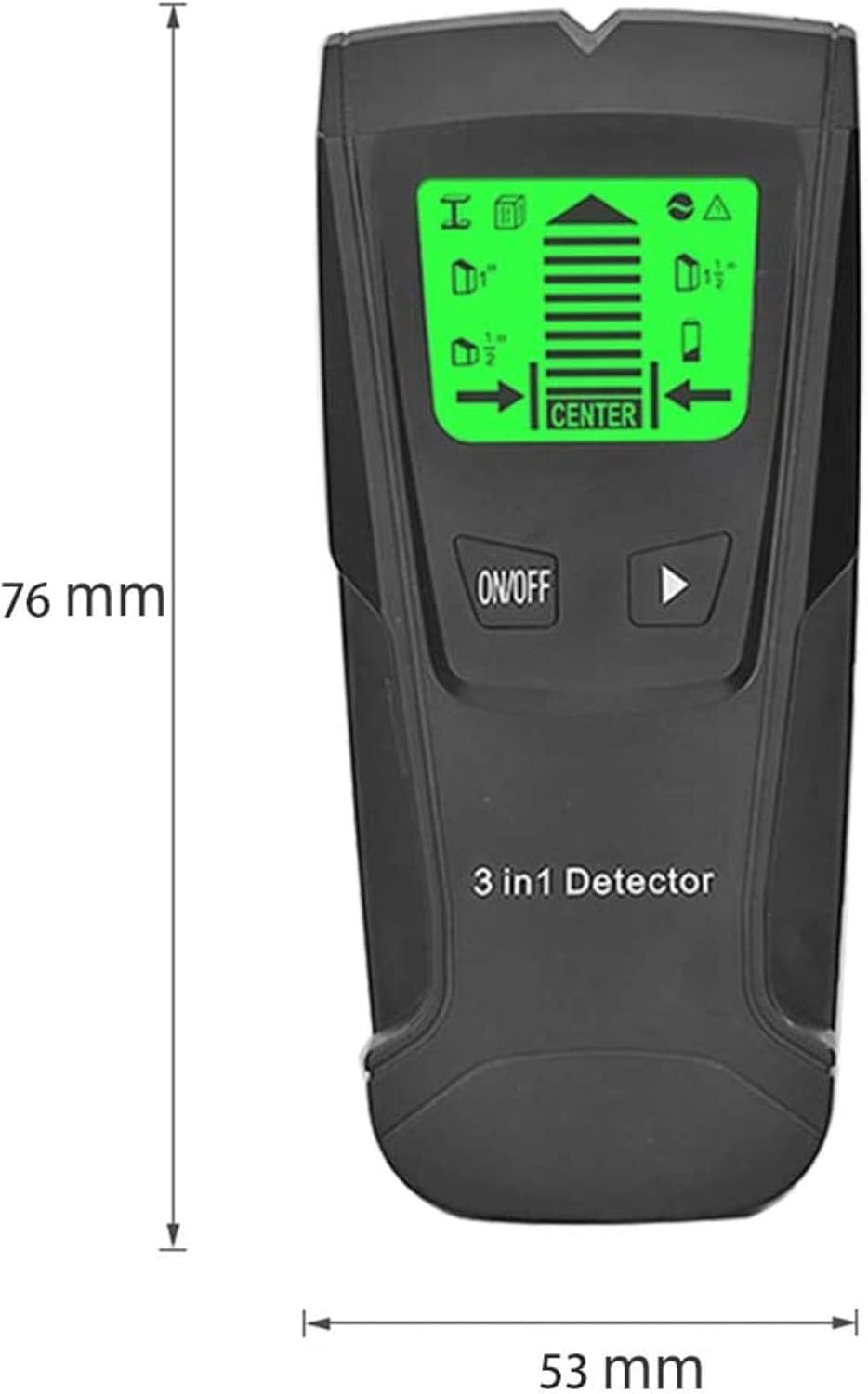 Stud Finder Sensor Wall Scanner - Electronic Stud Locator Wall Wood Beam Joist Finders with LCD Display for Wood Live Wire Metal Studs Detection