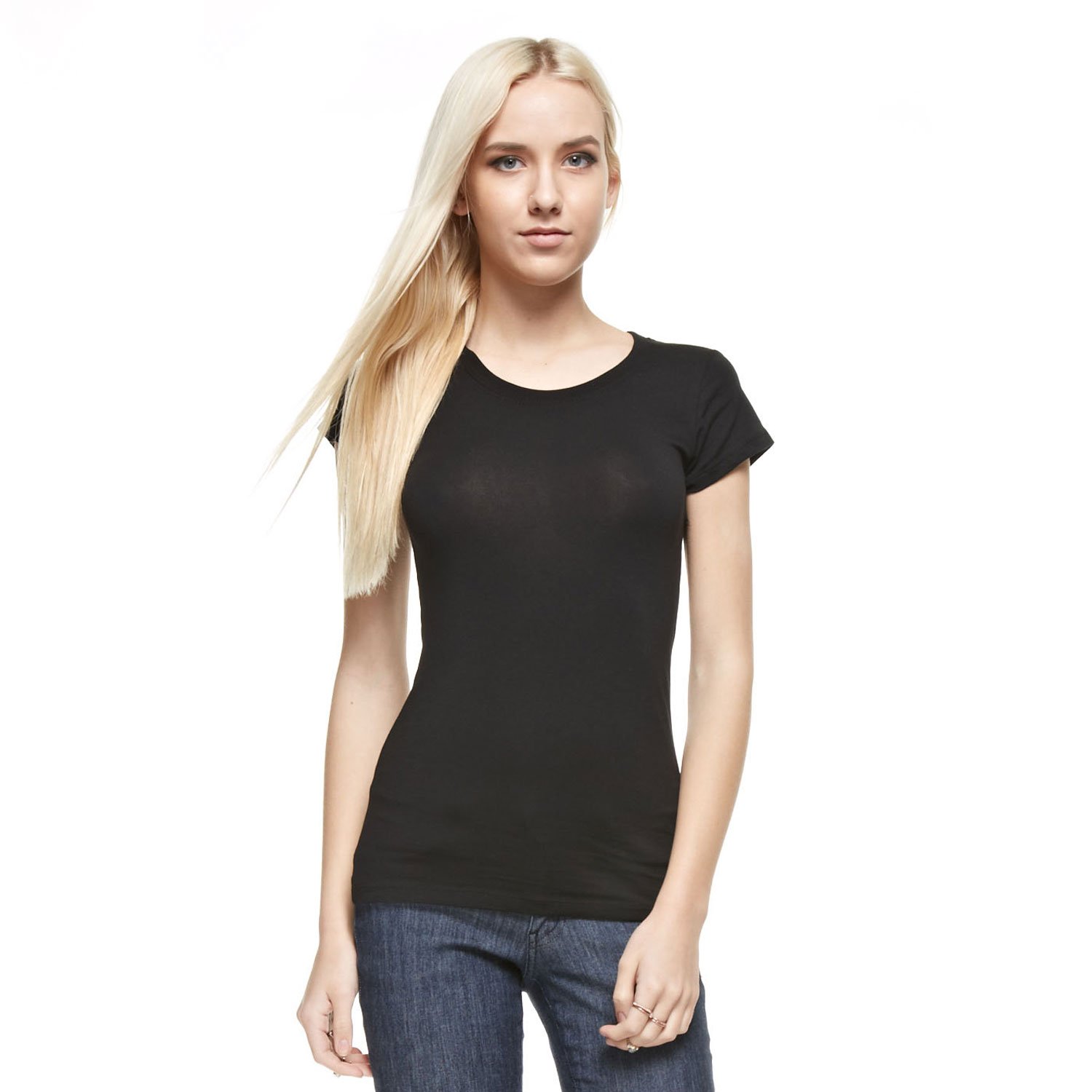 Women's Classic Crew Neck Short Sleeve Tee