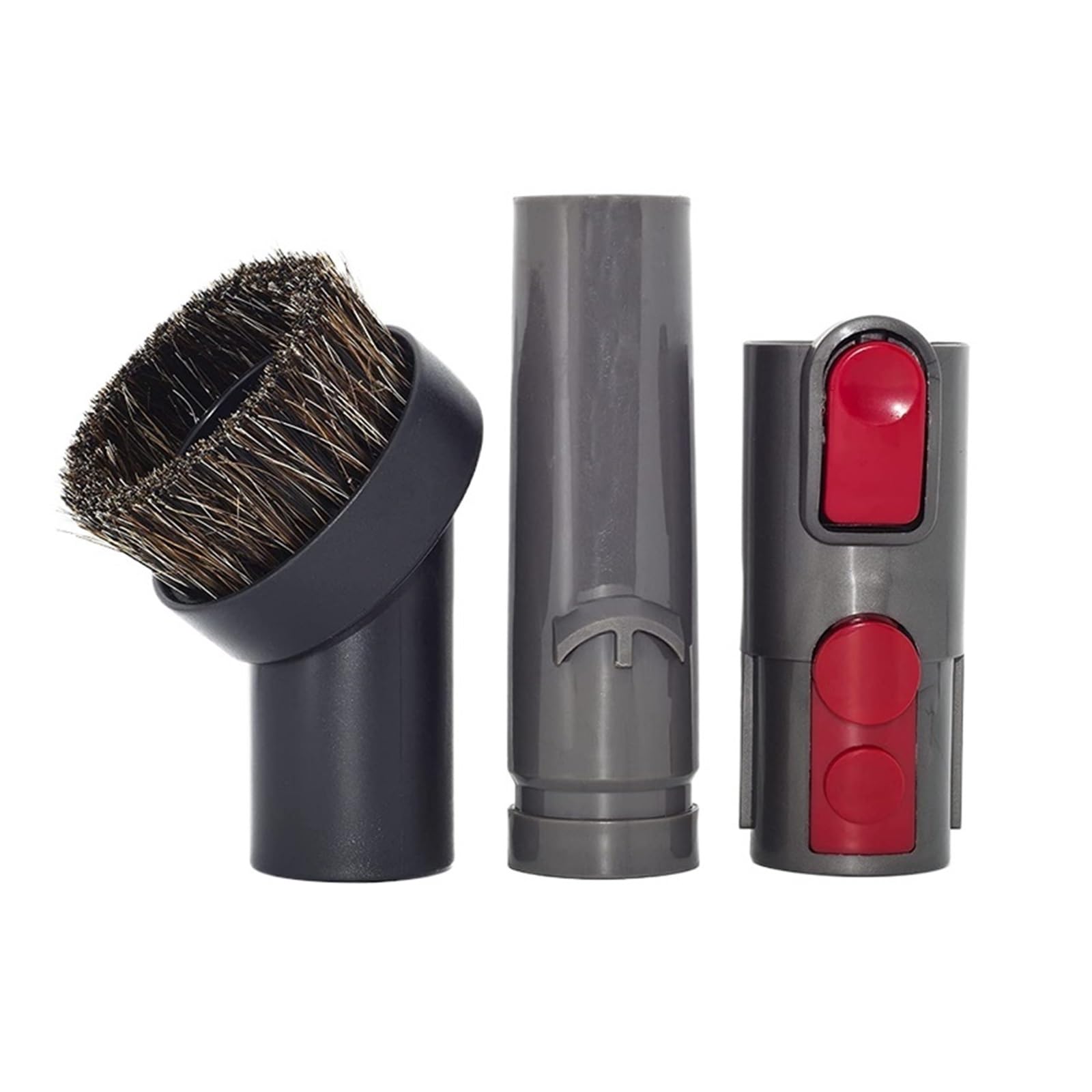 Tuyau d'aspirateur flexible et brosse en crin de cheval anti-rayure pour Dyson V11 V15 V10 V8