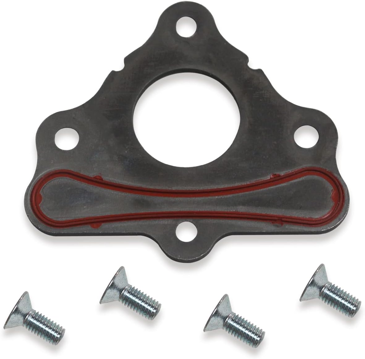 MSCRP Camshaft Retainer Plate Gasket Kit with Bolt and Seal for GM LS1 LS2 LS3 4.8 5.3L... Cam