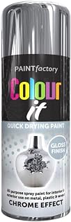 Chrome Effects Spray Paint Gloss Metal Wood Plastic 400 ml