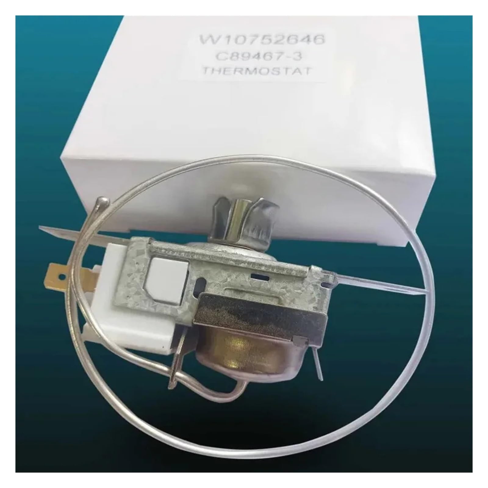 Termostato De Descongelación De Refrigerador, Compatible Con Whirlpool, W10752646 Reemplazo Del Termostato De Control De Temperatura Del Refrigerador C8946703 4344225 126964 C89467-3