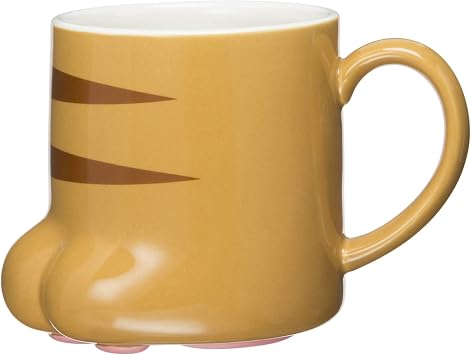 Tiger Cat Paw 9 Oz. Porcelain Mug
