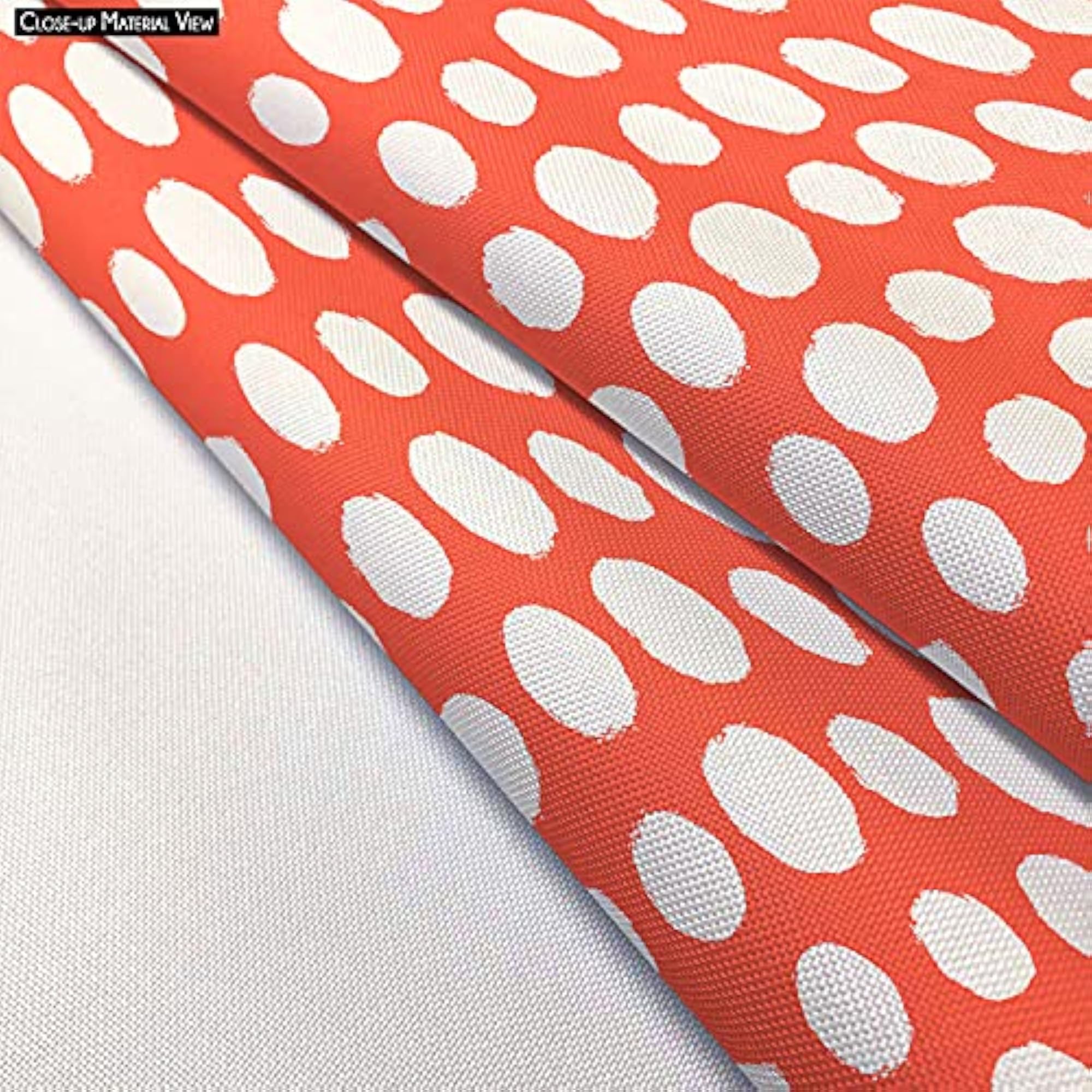 Painted Polka Dot Cotton Canvas Table Cloth Cover for Dining & Center Table