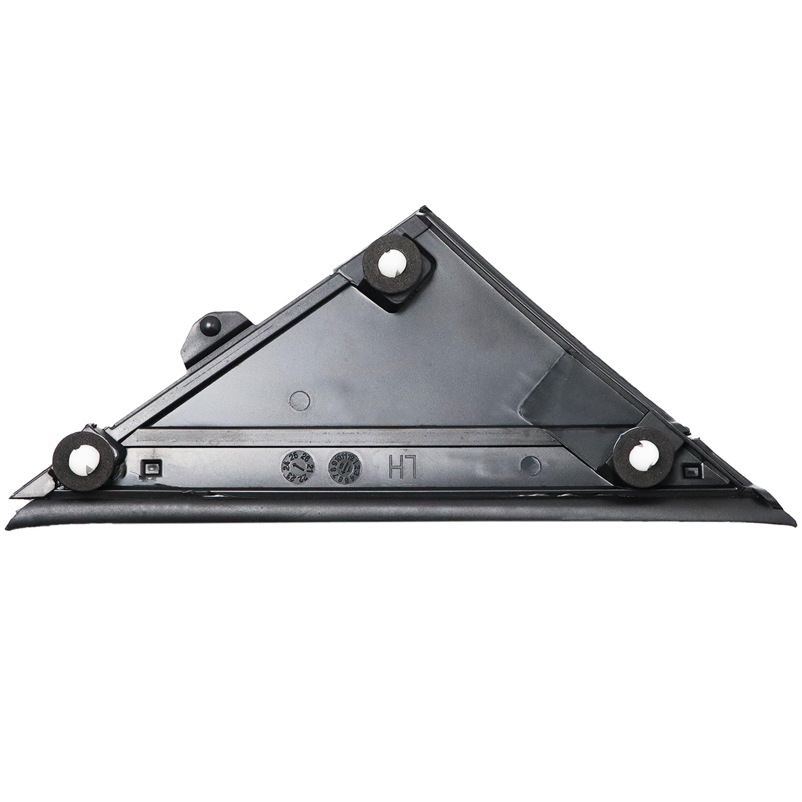Pannello decorativo lucido anteriore sinistro 735455792 per Fiat 500 2007 Abarth 2012