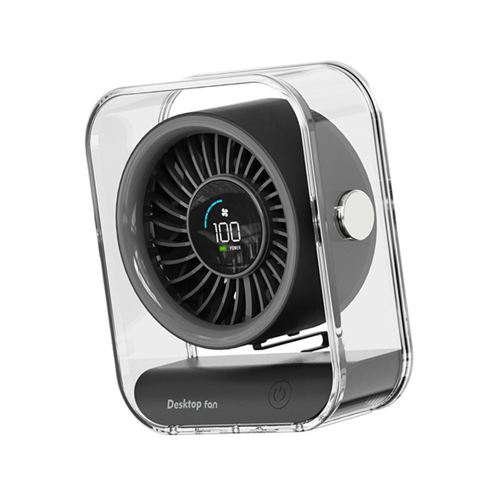 Ventilateur compact pour montage mural et bureau contre la chaleur estivale