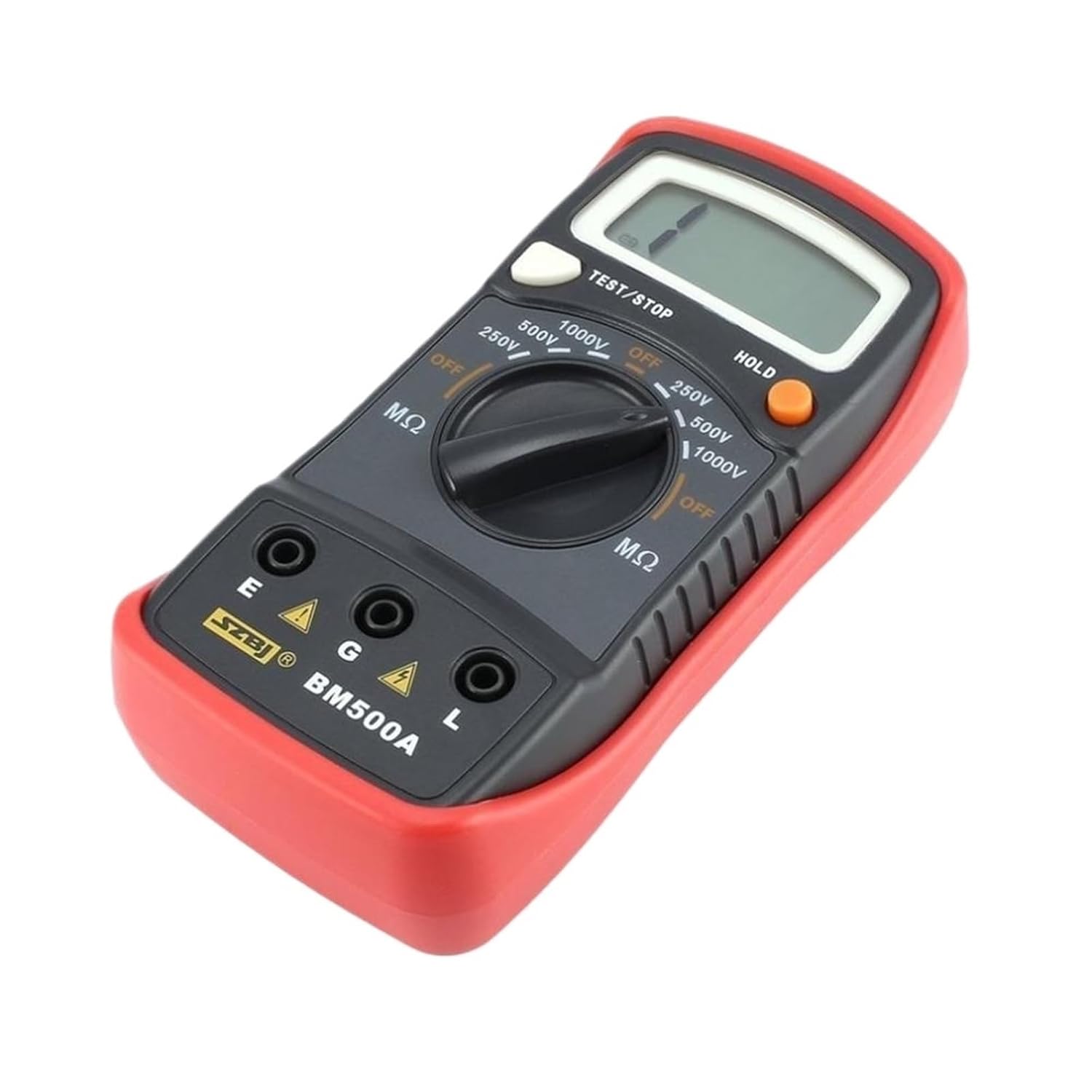 BM500A Digital Megohmmeter 1000V Auto Range Insulation Resistance ohm Meter Tester Megohmmeter Multimeter Voltmeter LED Indication