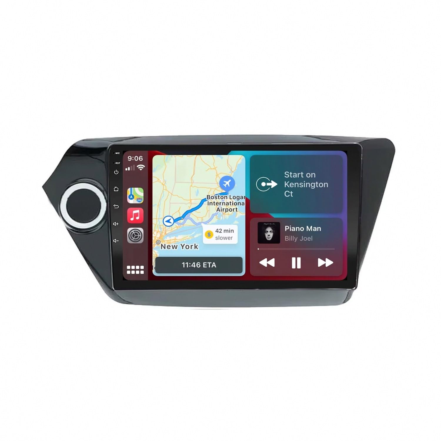 Pantalla Carplay para Kia K2 viaja conectado con Android Auto y GPS 8