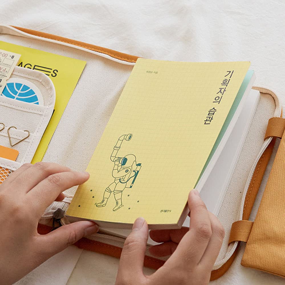 Amazon.co.jp: Funnymade Today Diary キャンバスブックポーチ