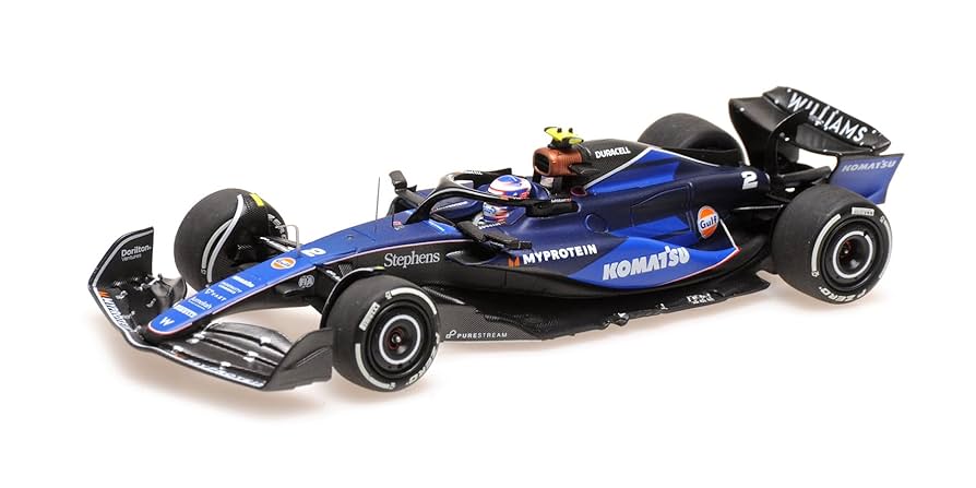 ミニカー Williams Racing FW46 Logan Sargeant 2024 Amazon.com: Minichamps 417240102 - Williams Racing FW46