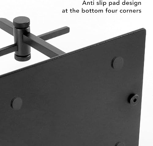 Miniatura 6 de Atyhao Soporte para gotero de estación de café, con soporte ajustable de aleación de aluminio, cafetera de goteo con filtro de acero inoxidable