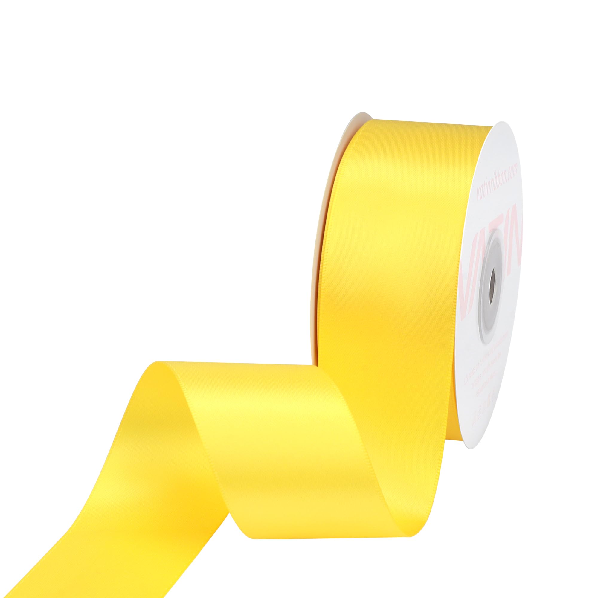 VATIN 100mm Wide Double Faced Polyester Deep Navy Blue Satin Ribbon- 4.5 Metre/Spool, Perfect for Chair Sash, Making Bow, Sewing and Wedding Bouquet — view 130