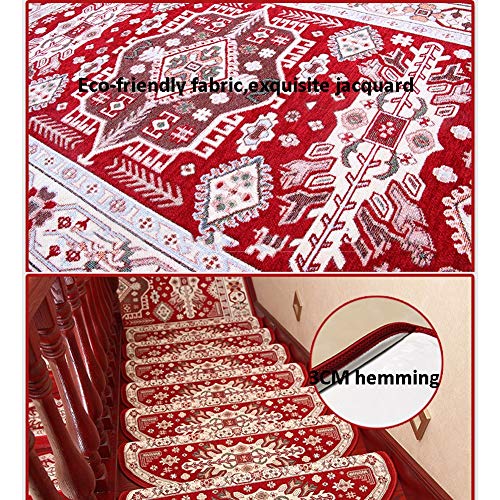 Evite resbalones con alfombras para escaleras autoadhesivas de 24 x 75 cm 4