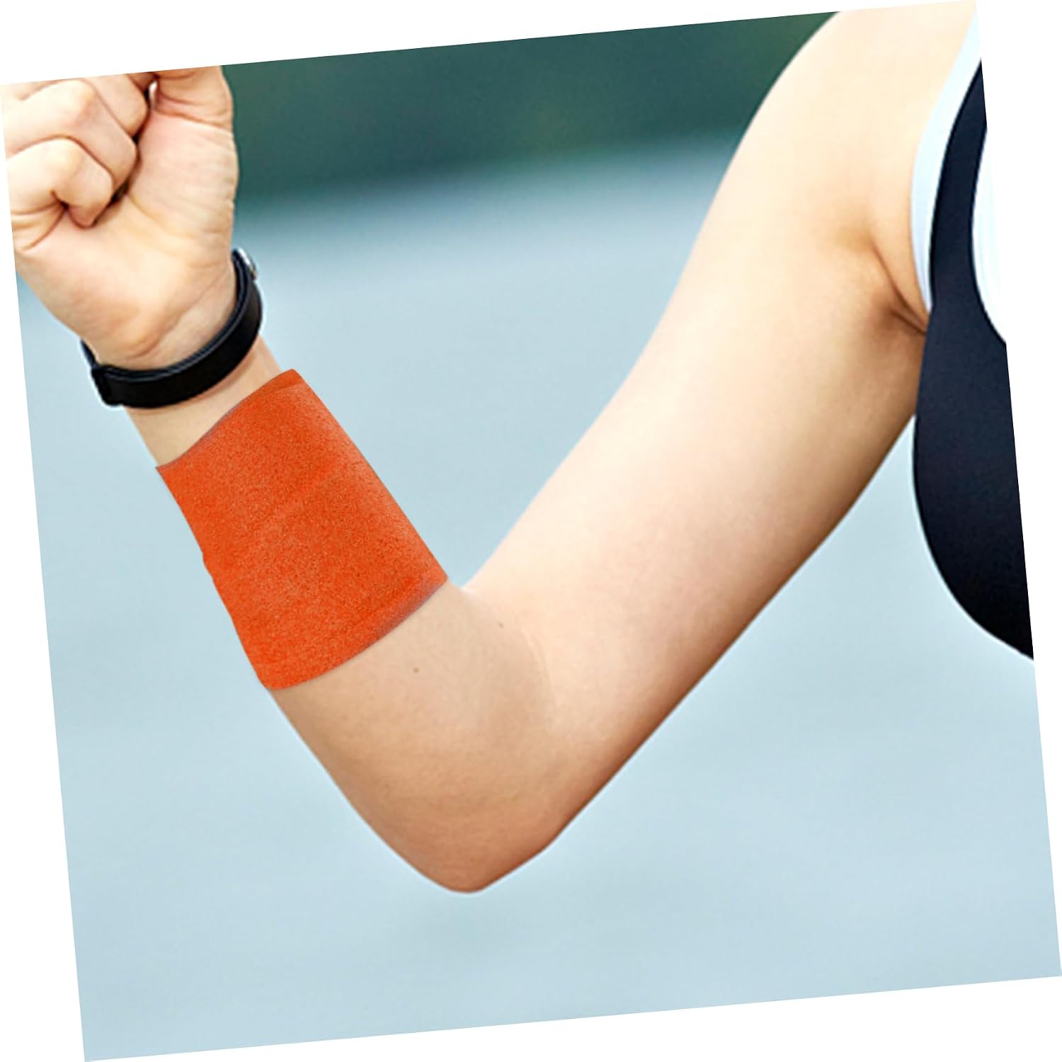 4rolls Elastic Bandage Tape Wrist Protective Wraps for Sports Badminton Tennis Gauze Tape