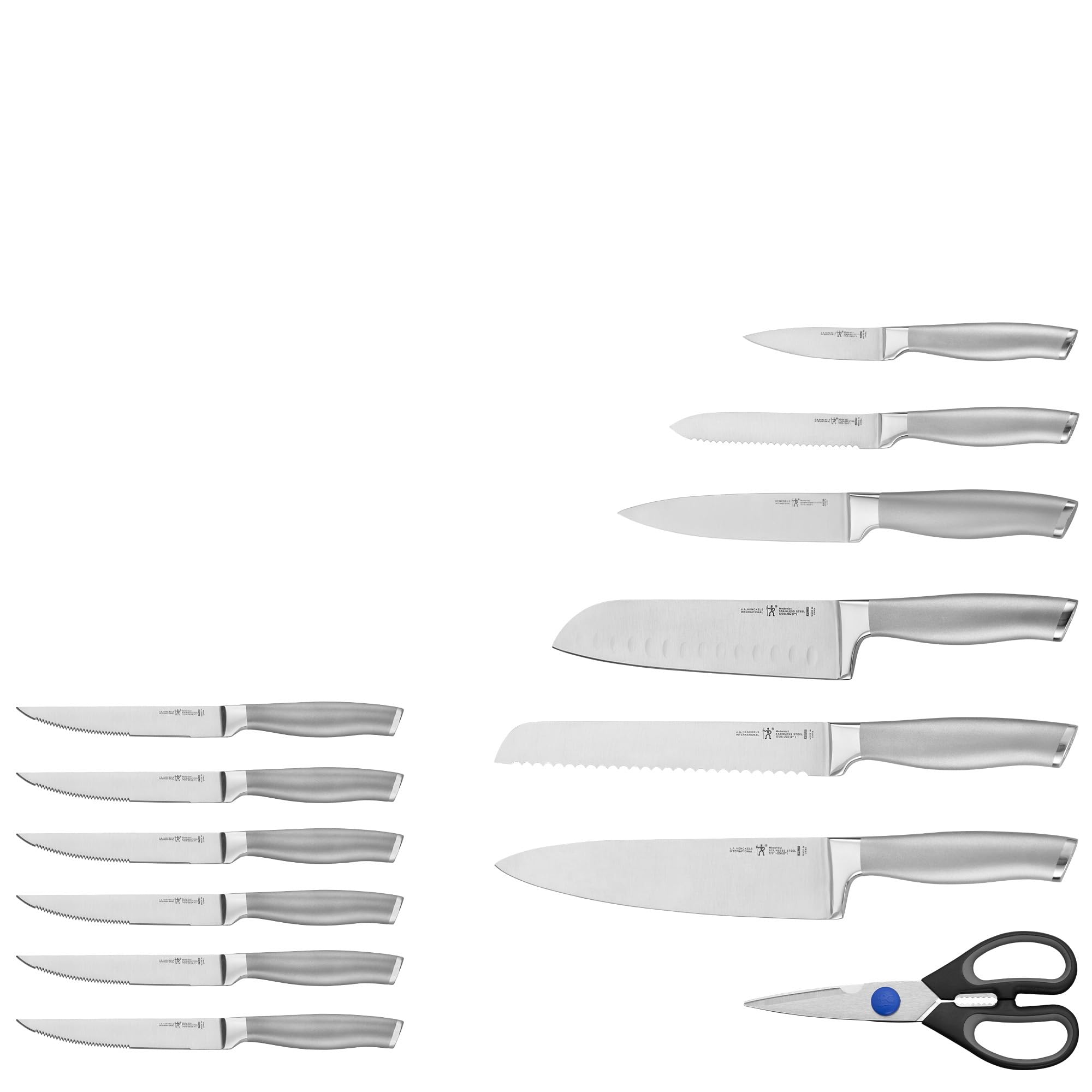 Amazon.com: Henckels Modernist 14-pc Self-Sharpening Knife Block