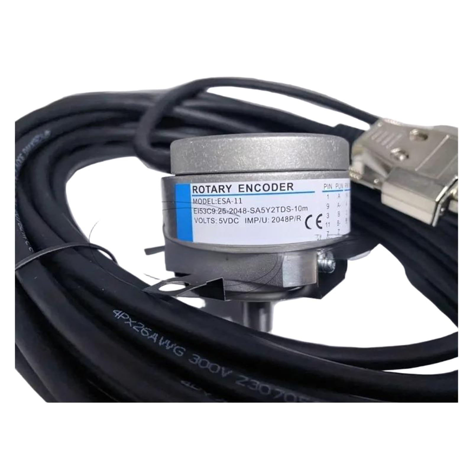PEQYUACTE Encoder EI53C9.25-2048-SA5Y2TDS-10*m