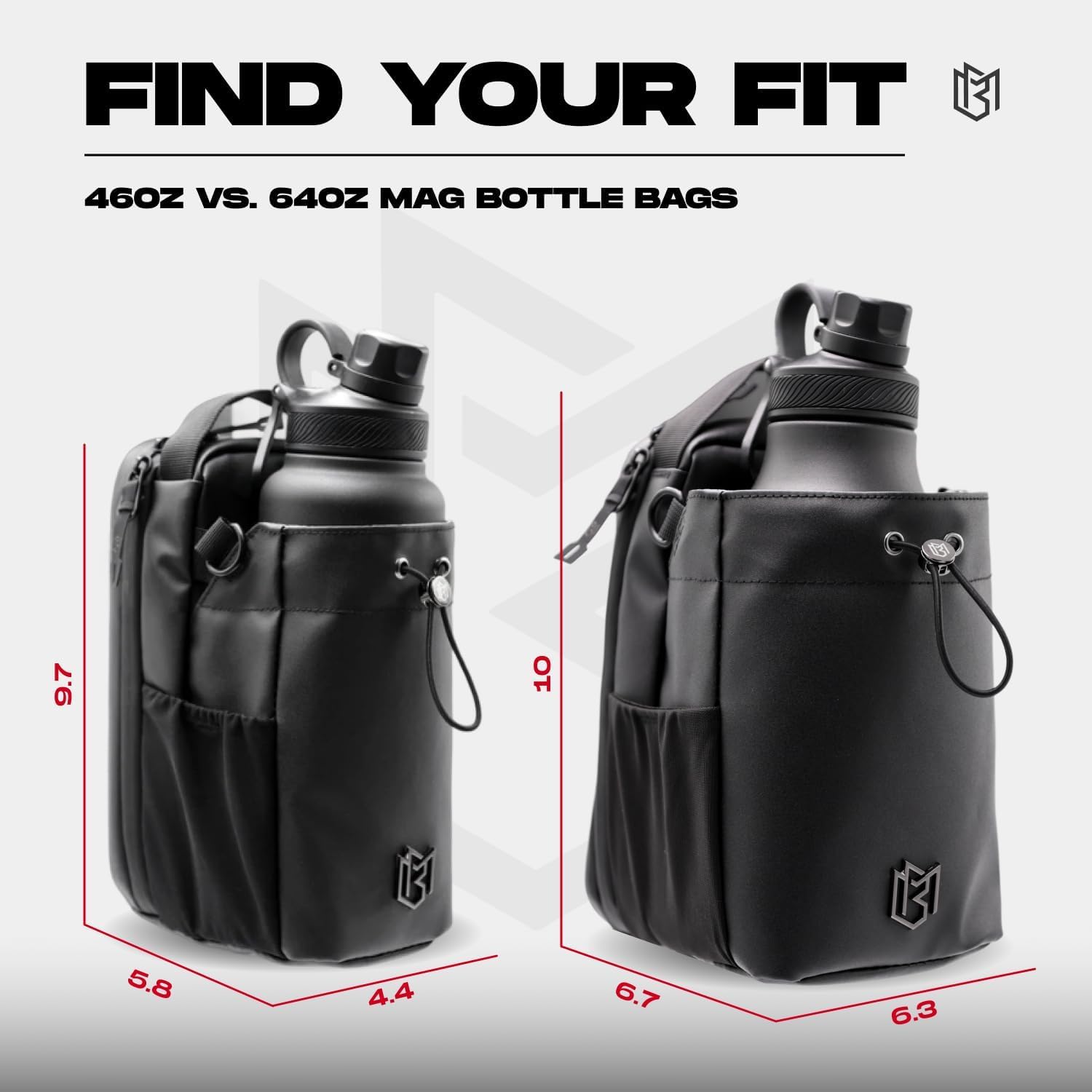 NHSK Enterprise Magnetic Gym Bag for Men & Women – Strong Magnets Waterproof Crossbody Sling with AirTag Pocket & Pouch – Magnetic Water Bottle Holder, Travel/Sports/Work Bag 1