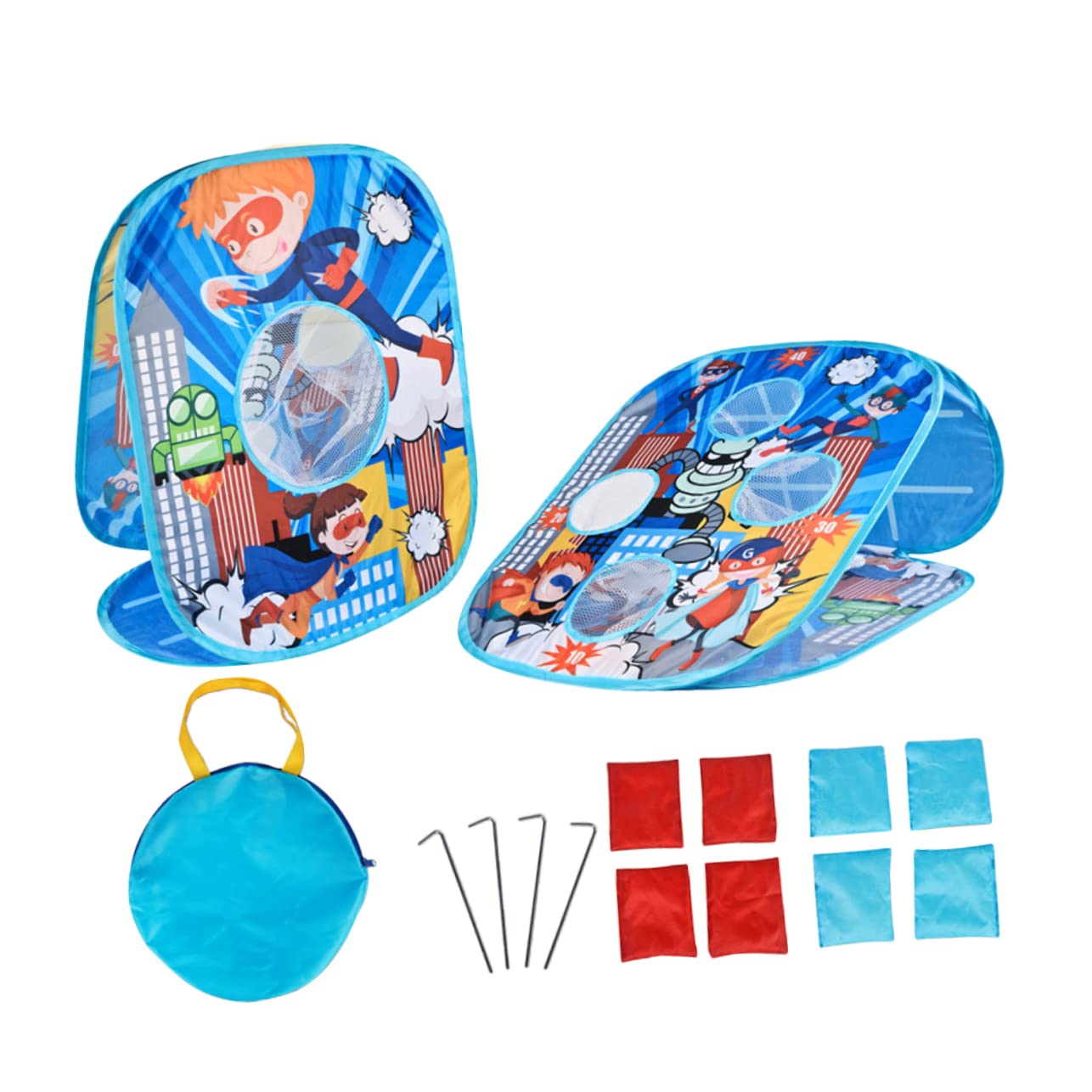 SAFIGLE 1 Set Sandbag Throwing Game Bean Bag for Kids Squiz Toys Kids Educational Toys Kid Throwing Toy Toss Games Toys Sandbag Throwing Game Toy Parent-child Cloth Indoor Educational Toys