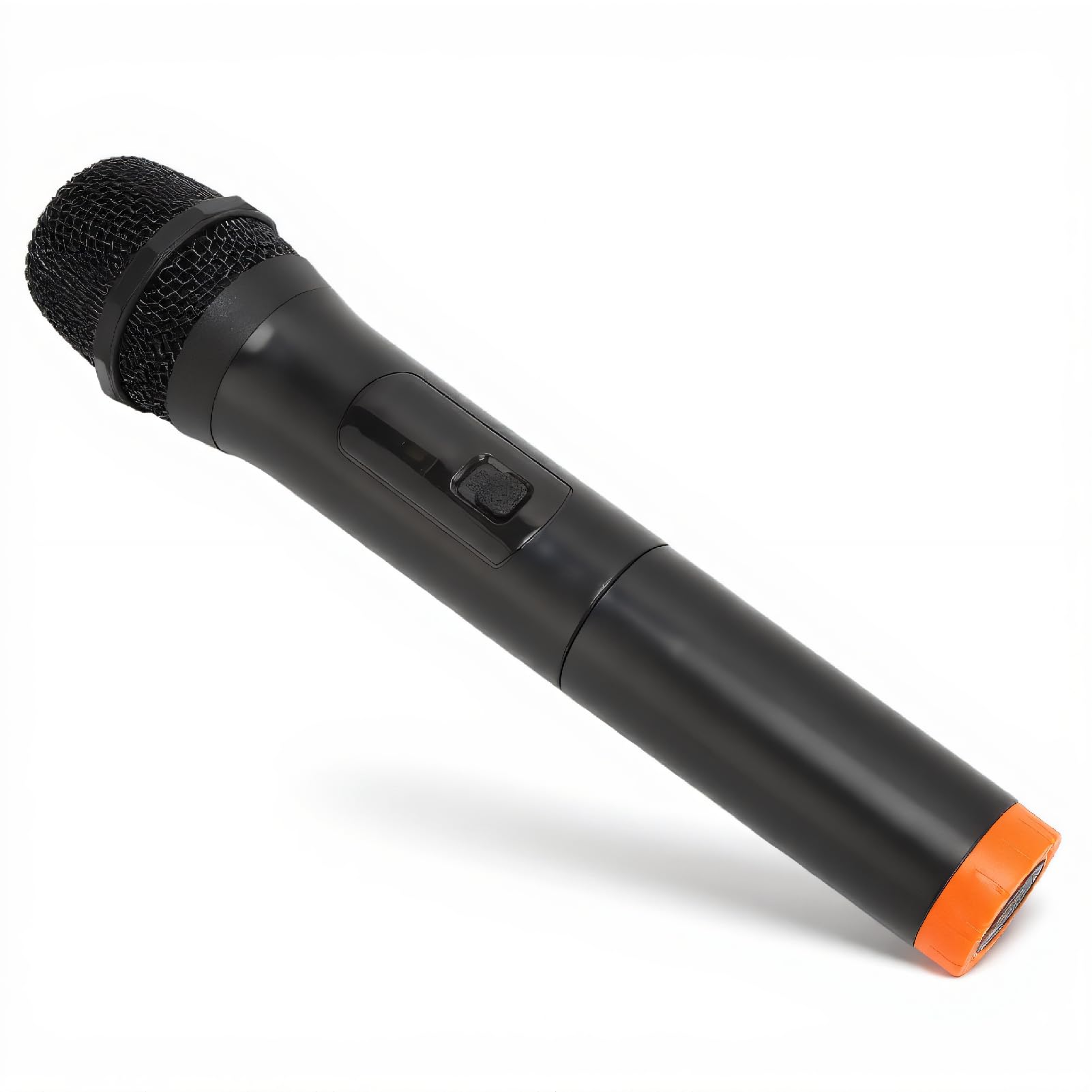 Uniwersalny Mikrofon UHF z Odbiornikiem USB, Profesjonalny Bezprzewodowy Mikrofon Dynamiczny UHF Ręczny System Mikrofonowy, Bezprzewodowy Mikrofon USB do Domowego Spotkania Karaoke Party Church DJ Wed