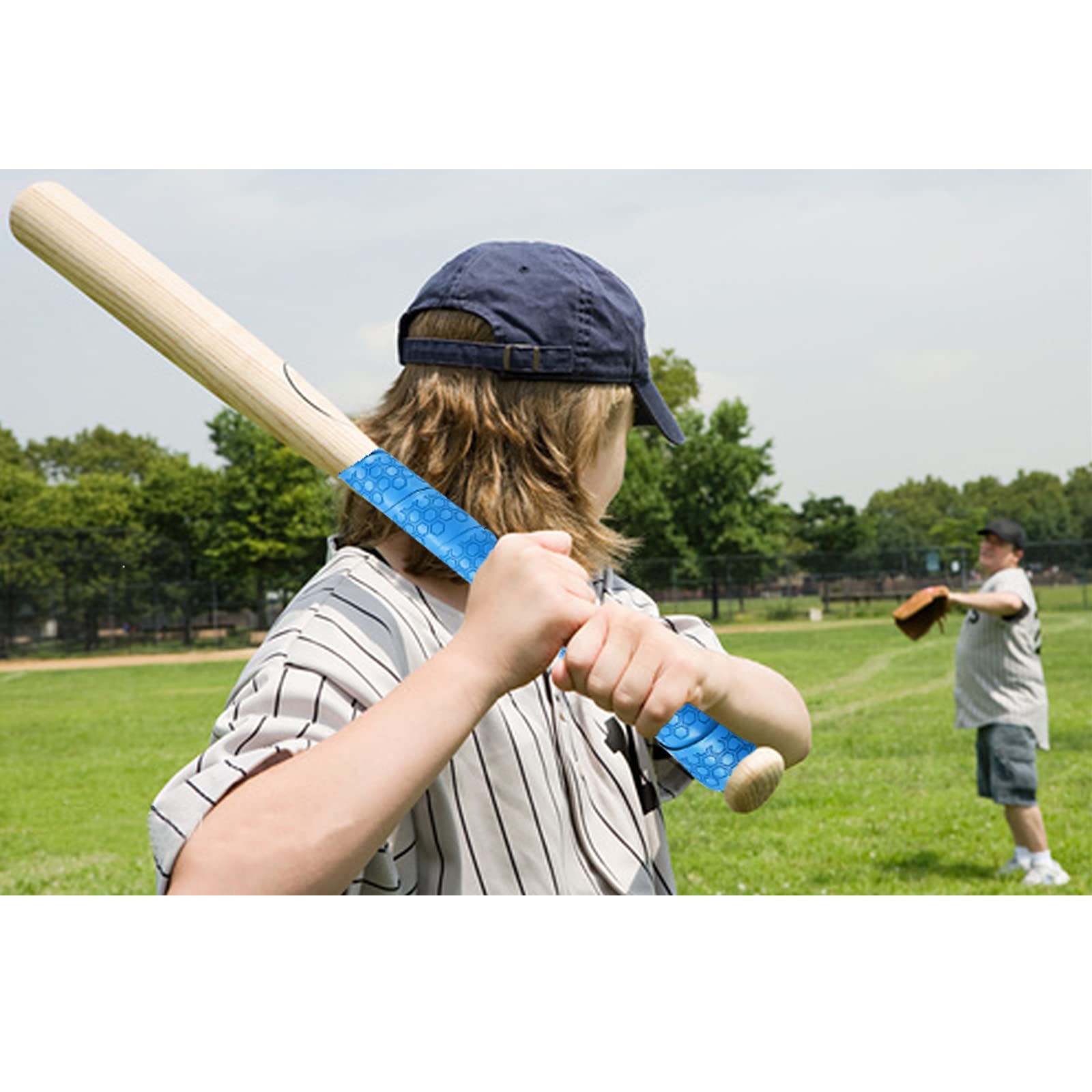 Amazon | バットグリップテープ 野球 ソフトボール 2/4パック 40インチ