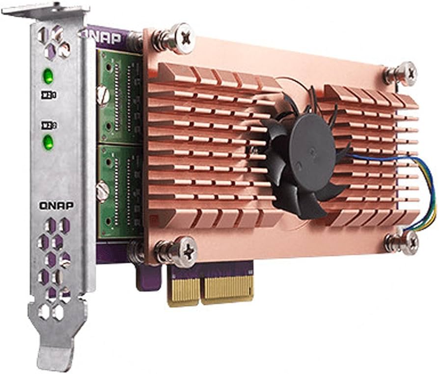 Amazon.com: QNAP QM2-2P-244A Dual M.2 22110/2280 Pcie SSD