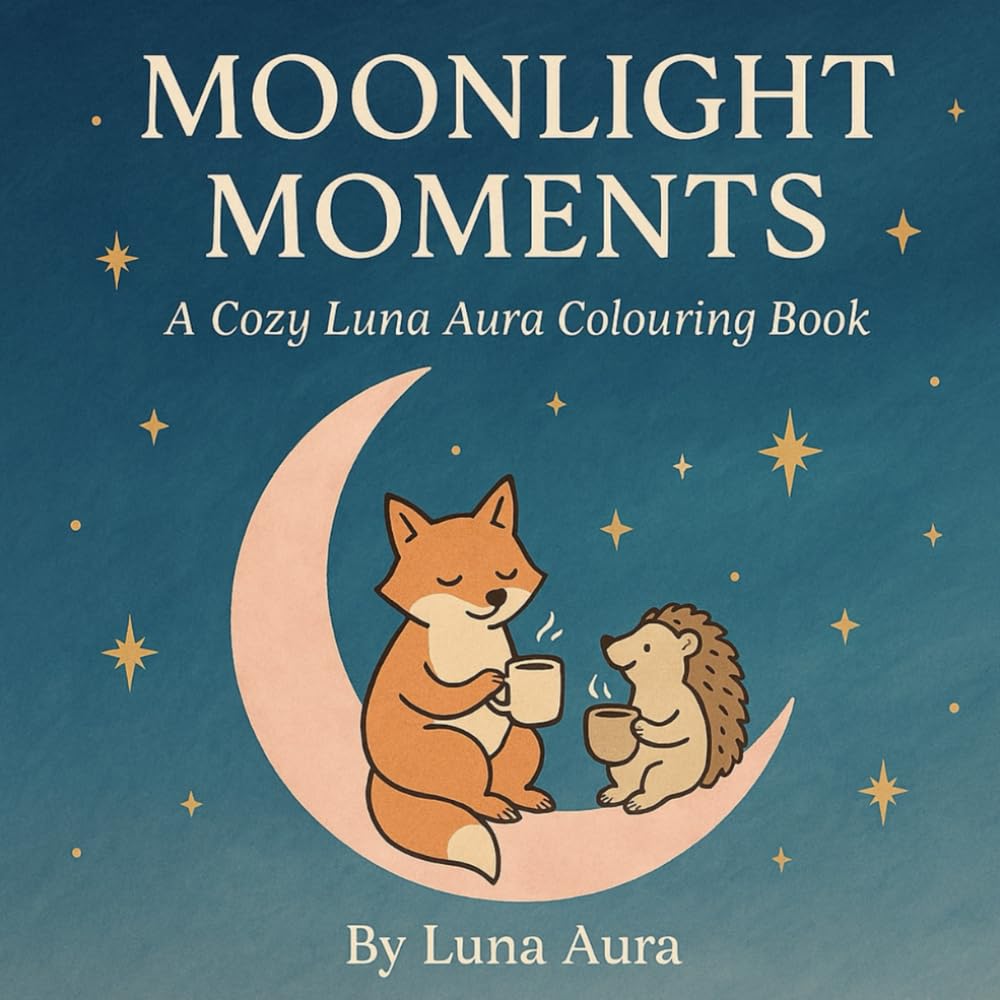 Moonlight Moments: A Luna Aura Colouring Book