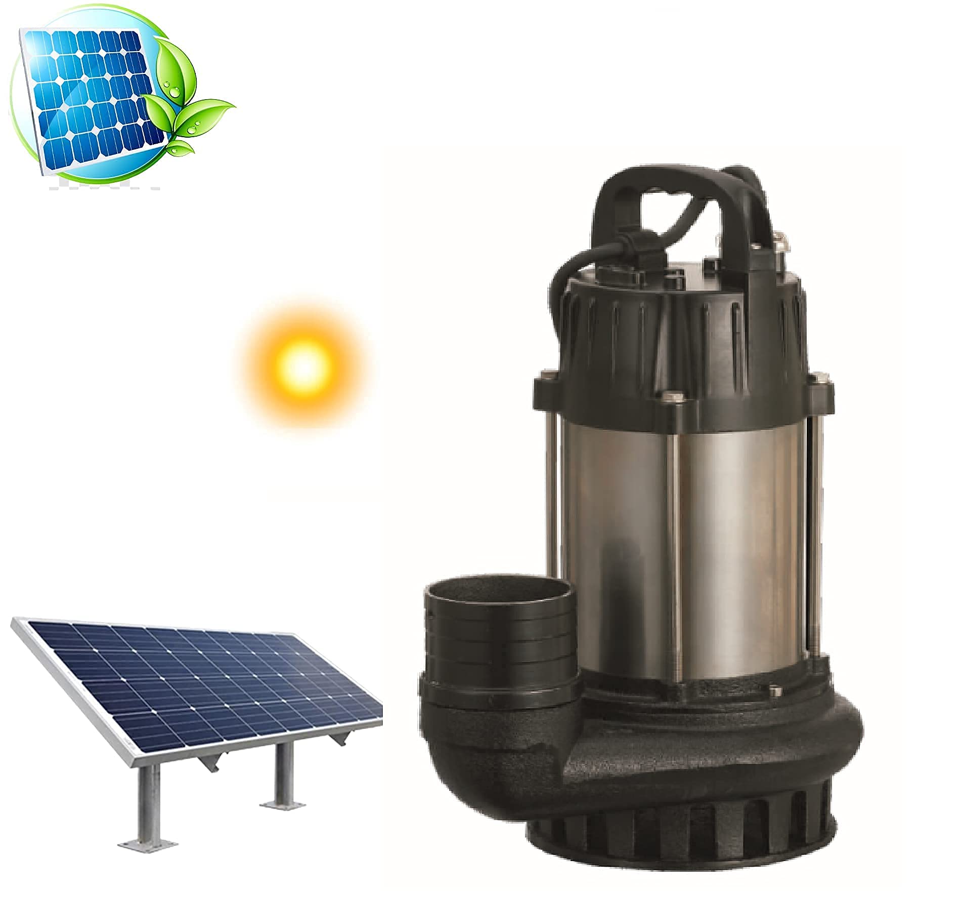Riya Solar Powered Submersible Water Pump BLDC Motor Dc60V,Dc600W